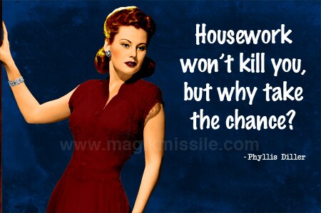 Housework Magnet