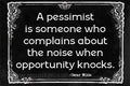 Opportunity Knocks Magnet
