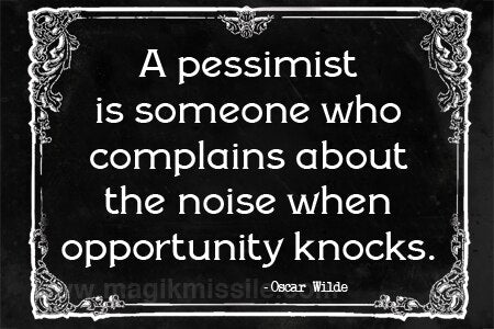 Opportunity Knocks Magnet