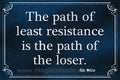Least Resistance Magnet
