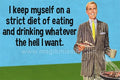 Strict Diet Magnet