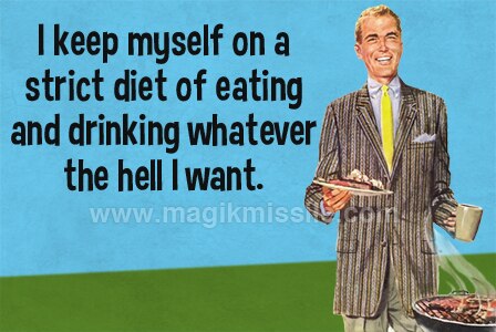 Strict Diet Magnet