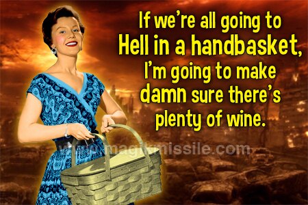 Plenty Of Wine Magnet