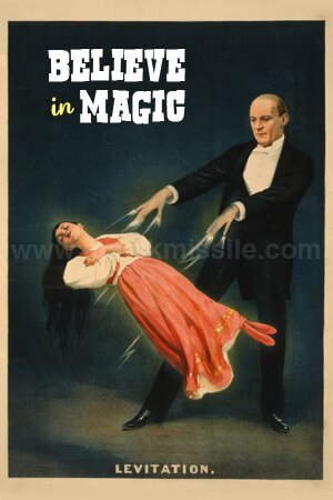 Believe in Magic Magnet