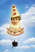 Clown Balloon Magnet