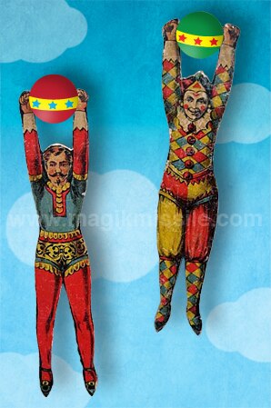 Paper Acrobat Magnet