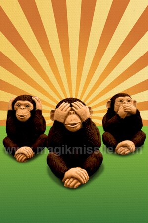 See No Evil... Magnet