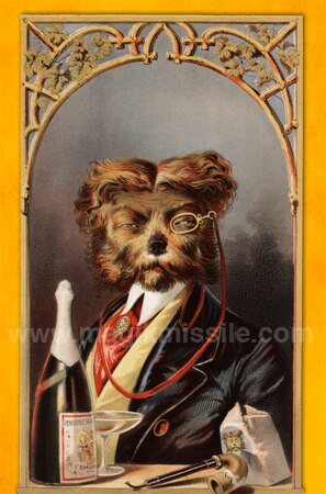 Gentleman Dog Magnet