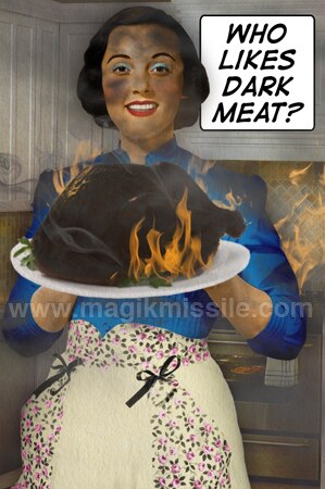Dark Meat Magnet