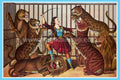 Lady Lion Tamer Magnet