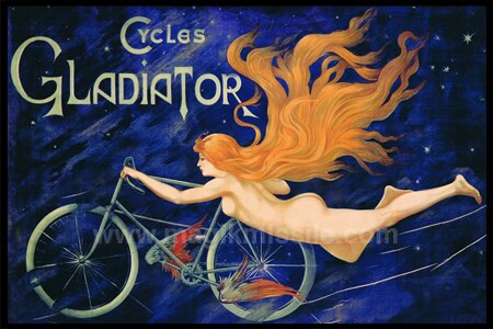 Gladiator Cycles Magnet
