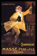 Champagne Run Magnet