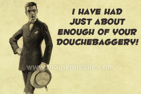 Douchebaggery Magnet
