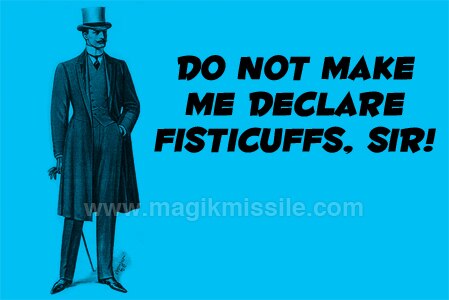 Fisticuffs Magnet