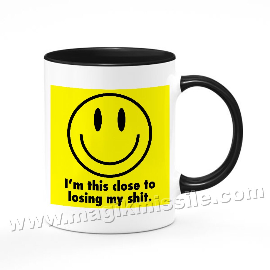 I'm This Close mug