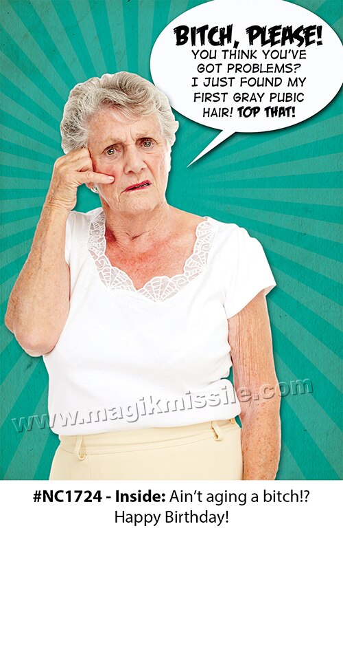 NC1724 - Adult Birthday Card