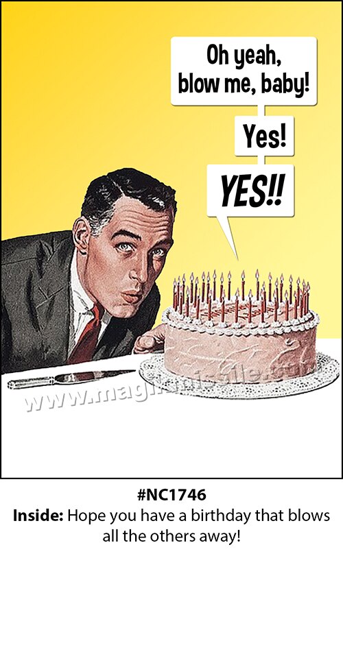 NC1746 - Adult Birthday Card