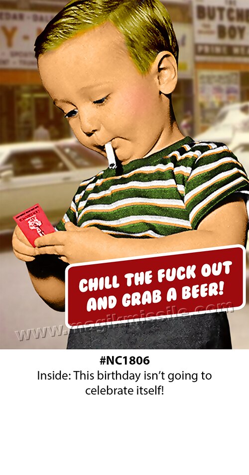 NC1806 - Adult Birthday Card