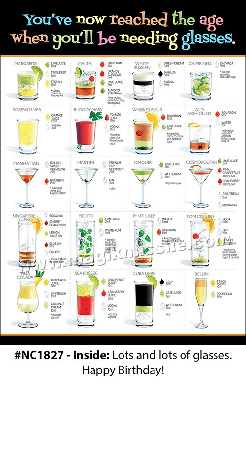 NC1827 - Adult Birthday Card