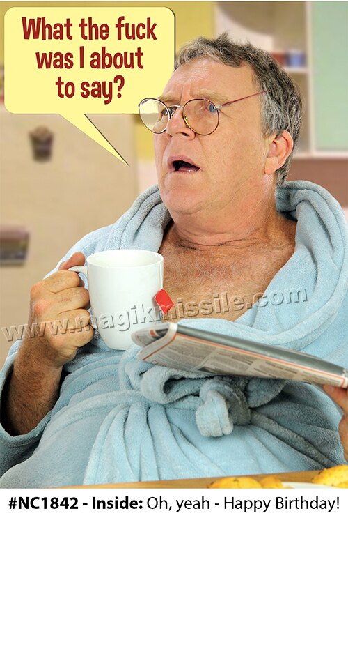 NC1842 - Adult Birthday Card