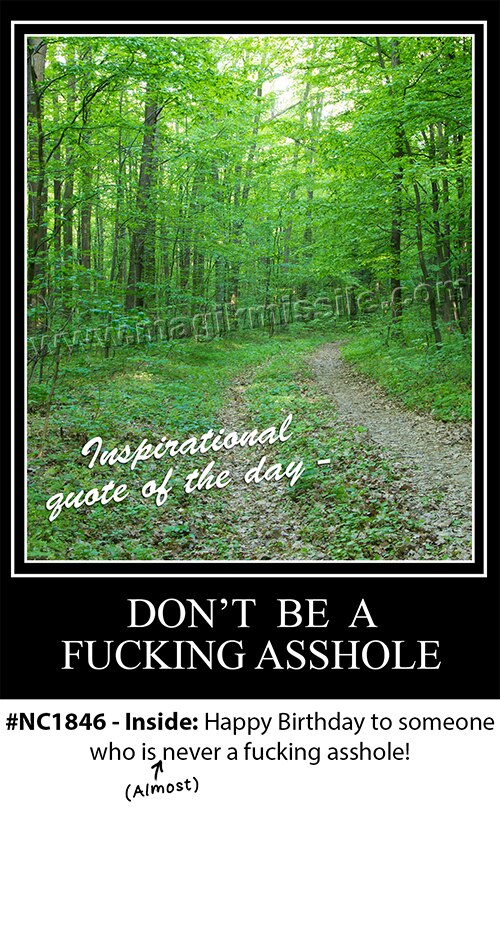 NC1846 - Adult Birthday Card