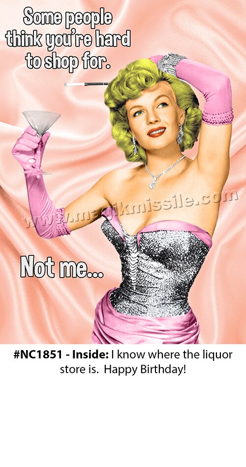 NC1851 - Adult Birthday Card