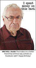 NC1852 - Adult Birthday Card