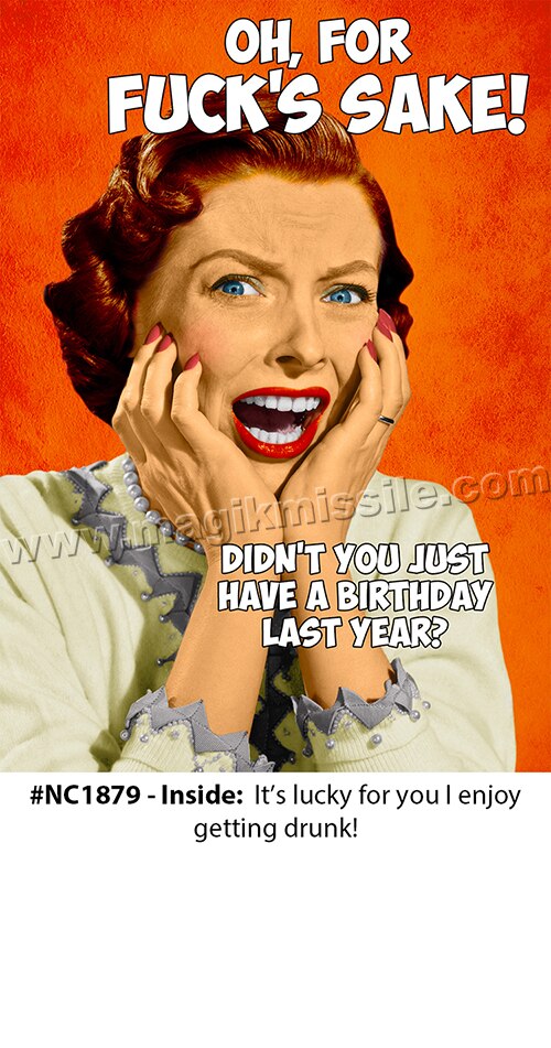 NC1879 - Adult Birthday Card