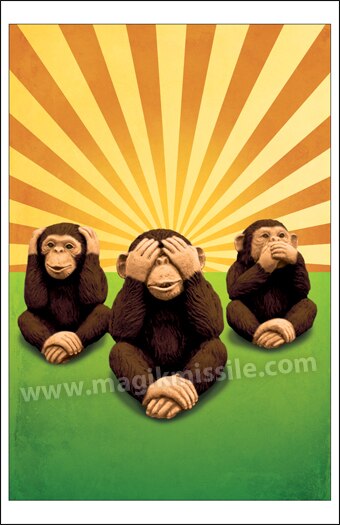 See No Evil Print