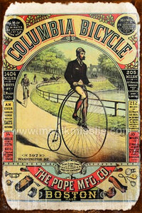 Columbia Bicycle Sign
