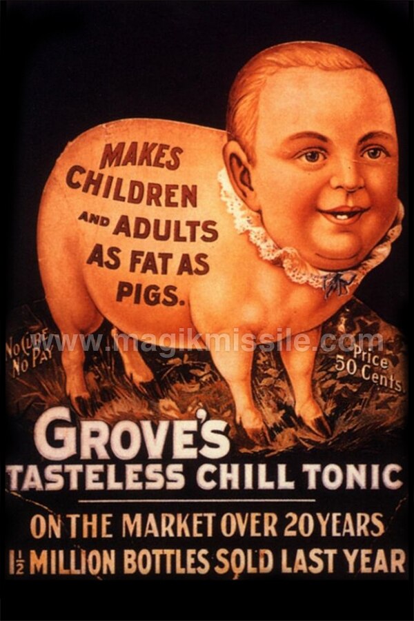 Chill Tonic Vintage Sign