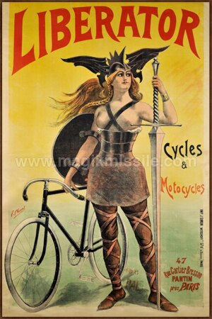 Liberator Cycles Sign
