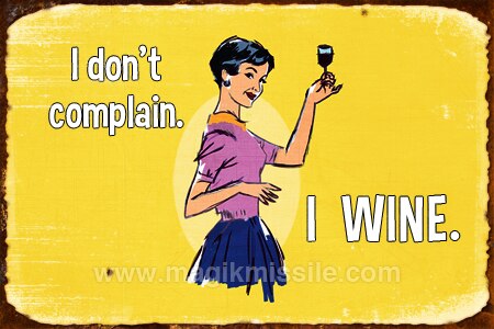 I Wine Sign