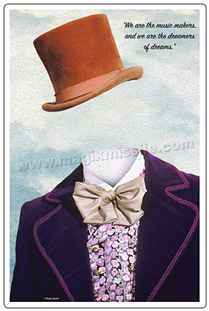 Wonka Tribute sign