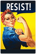 RESIST! sign