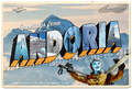 Greetings from Andoria sign